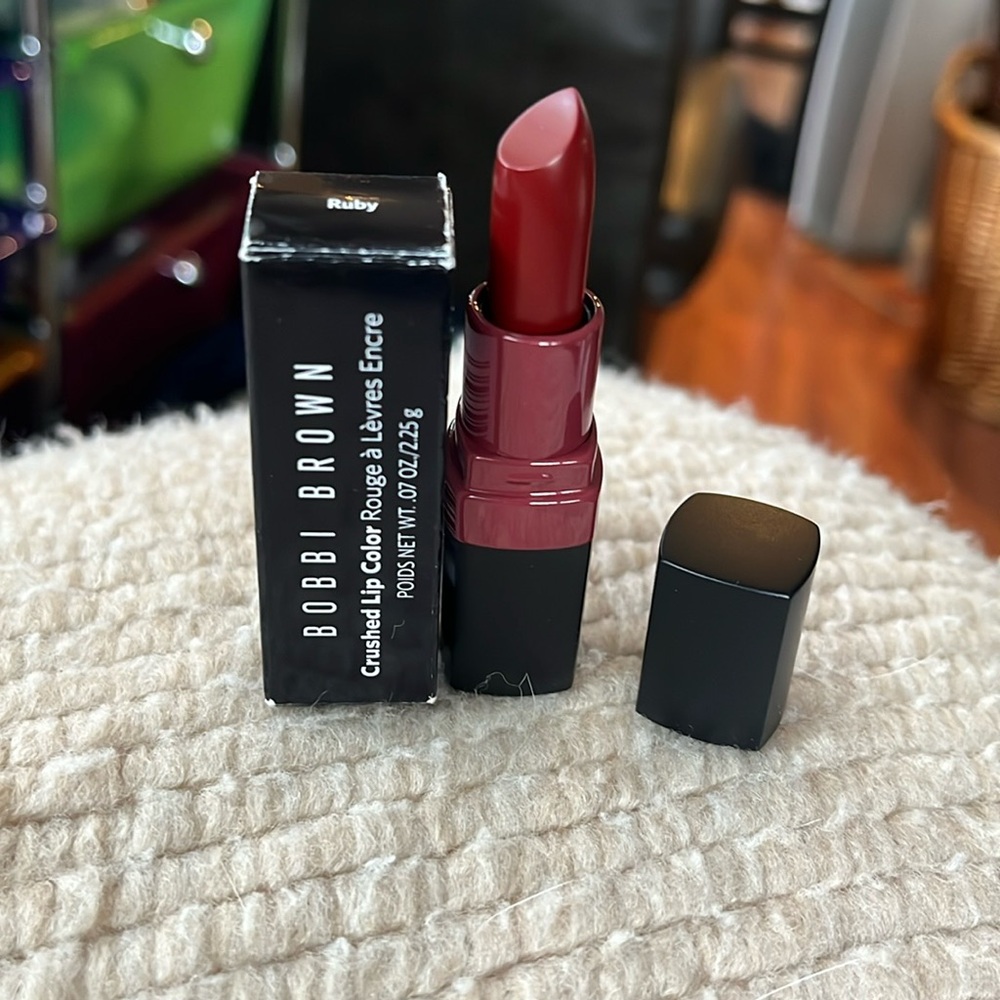 Bobbi Brown Crushed Lip Color in Shade Ruby 2.25g.  New In Box!